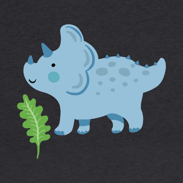 Tiny Triceratops by Rebelform